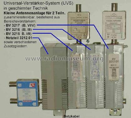 Bereichsverstärker BV 3217; Antennenwerke Bad (ID = 1650159) RF-Ampl.