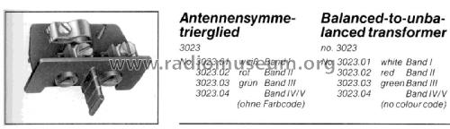 Einbau-Symmetrierglied 3023.01; Antennenwerke Bad (ID = 2037690) Misc