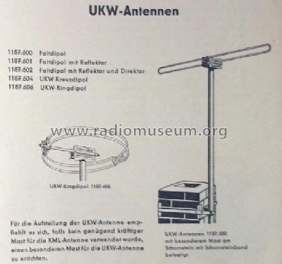 2-Element-Antenne 1187.601; Antennenwerke Bad (ID = 1663765) Antenna