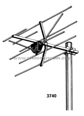 Fernsehantenne 3740 SCA09D; Antennenwerke Bad (ID = 1665720) Antenna