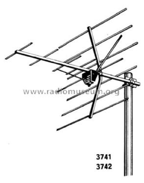 Fernsehantenne 3741 SCA11B; Antennenwerke Bad (ID = 1665725) Antena