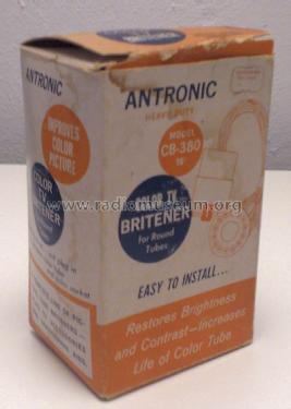 Color TV Britener CB-380 ; Antronic Corporation (ID = 1536276) mod-past25