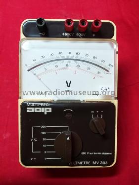 Multipreci Voltmetre MV 303; AOIP, AOP A.O.I.P., (ID = 2910555) Equipment