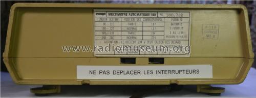 Multimetre Automatique ; AOIP, AOP A.O.I.P., (ID = 1297786) Equipment