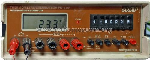 Thermomètre / Calibrateur thermopréci PN5201; AOIP, AOP A.O.I.P., (ID = 1689169) Equipment