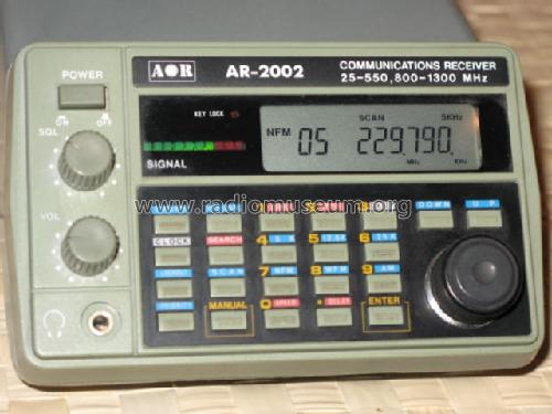 AR-2002; AOR Ltd., Tokyo (ID = 296363) Amateur-R