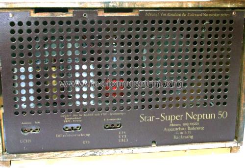 Star-Super Neptun 50; Apparatebau Backnang (ID = 1218200) Radio