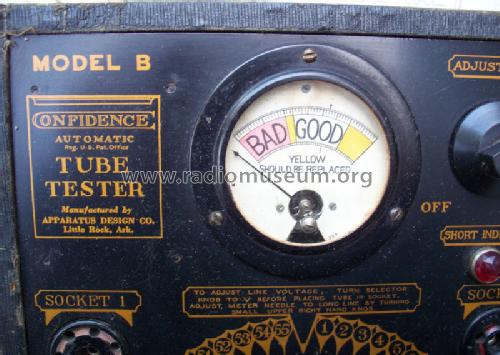 Confidence Tube Tester Model B; Apparatus Design Co. (ID = 1160253) Equipment