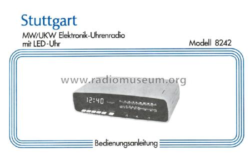 Stuttgart 8242; Apponyi, Alexander; (ID = 2457173) Radio