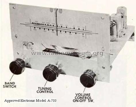 A-710 456; Approved Electronic (ID = 193138) Radio