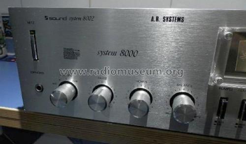 Sound System - Stereo Premain Amplifier 8002 System 8000; AR A.R. Systems (ID = 3016344) Verst/Mix