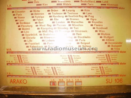 SU106; Arako Radio (ID = 1437045) Radio