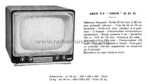 Essor ; Arco Jicky, Le (ID = 1479918) Television