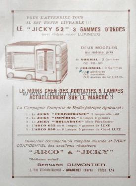 Jicky 52; Arco Jicky, Le (ID = 2507282) Radio