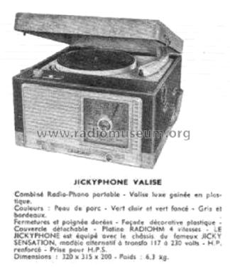 Jickyphone Valise ; Arco Jicky, Le (ID = 1479908) Radio