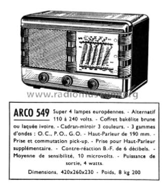 549; Arco Jicky, Le (ID = 1479681) Radio