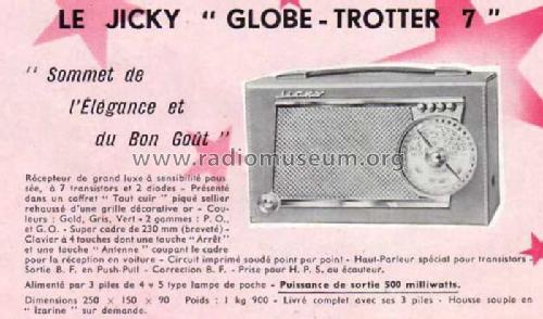 Jicky Globe-Trotter 7; Arco Jicky, Le (ID = 1479630) Radio