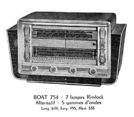 Boat 754; Areso voir aussi Ast (ID = 1989383) Radio