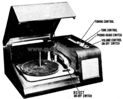 554-1-61A ; Aria brand, Allied (ID = 1566068) Radio