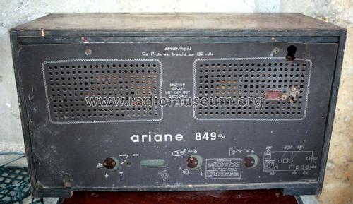 849; Ariane; Paris (ID = 2508410) Radio