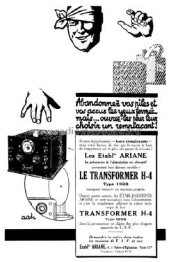 Boîte d'Alimentation 'Transformer' H4; Ariane; Paris (ID = 2652545) A-courant