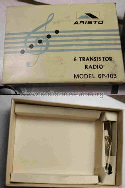 6 Transistor Radio 6P-103; Aristo Aristo-Tone; (ID = 2998425) Radio