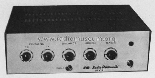 HiFi-Qualitätsstereoverstärker STV II ; ARLT Radio (ID = 607246) Ampl/Mixer