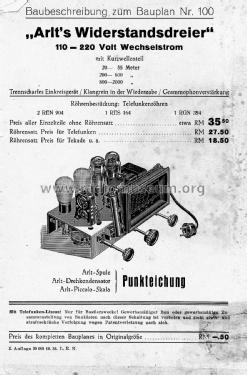 Widerstandsdreier ; Arlt & Co. Walter (ID = 1838310) Kit