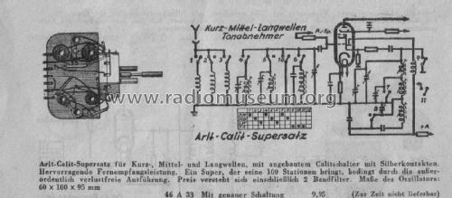 Calit Supersatz ; ARLT Radio (ID = 2329506) mod-past25