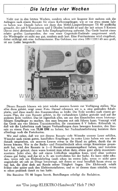 5-Kreis-Super Hansa TS60; ARLT Radio (ID = 1767636) Kit