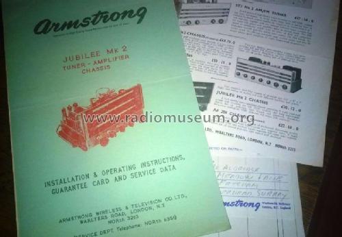 Jubilee Mk 2 ; Armstrong Audio / (ID = 1953722) Radio