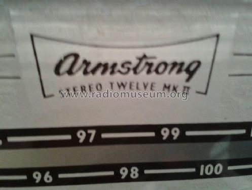 Stereo Twelve Mk II ; Armstrong Audio / (ID = 1632697) Radio