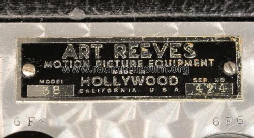 Mixer Preamplifier 38; Art Reeves Motion (ID = 2335568) Ampl/Mixer