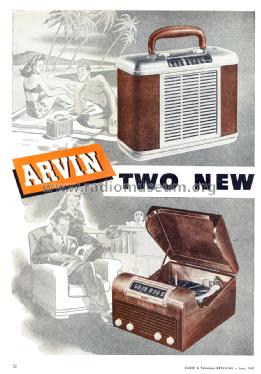 140-P Ch= RE-209; Arvin, brand of (ID = 1210702) Radio