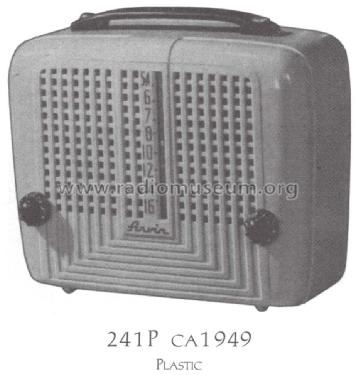 241P Ch= RE-255; Arvin, brand of (ID = 1487569) Radio