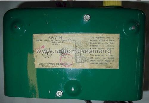 Arvin 243T Ch= RE-251; Arvin, brand of (ID = 1242551) Radio