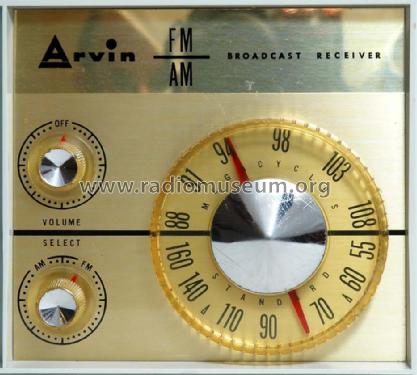 31R25 Ch= 1.64901; Arvin, brand of (ID = 955754) Radio