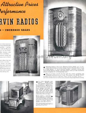 528CS Phantom Mate Ch= 518; Arvin, brand of (ID = 1092297) Radio