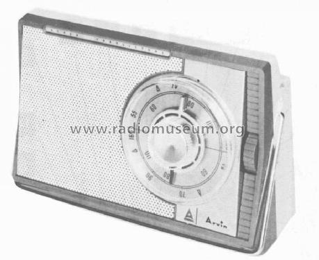 60R38 Ch= 1.47601; Arvin, brand of (ID = 518804) Radio