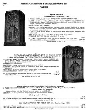 627B Rhythm Master ; Arvin, brand of (ID = 1092310) Radio