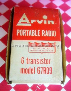 67R09 ; Arvin, brand of (ID = 456575) Radio