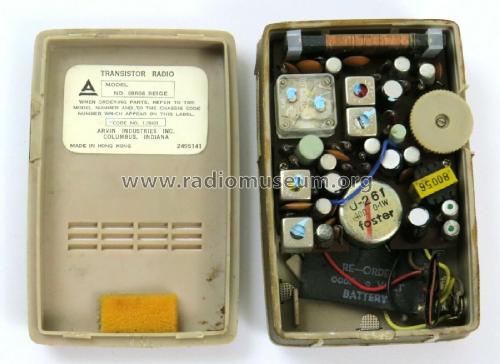 10 Transistor 68R38; Arvin, brand of (ID = 2659701) Radio