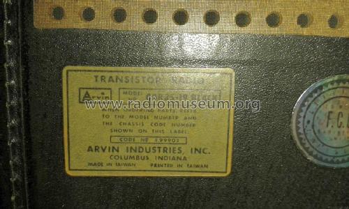 80R35-19 Code No. 1.99902; Arvin, brand of (ID = 2385823) Radio