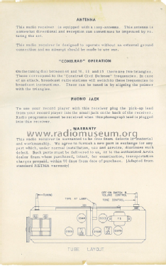 956T Ch= RE392; Arvin, brand of (ID = 3051151) Radio