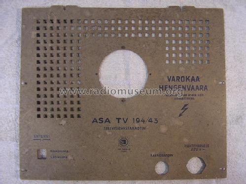 TV 194/43; Asa Radio Oy; Turku (ID = 1210346) Television