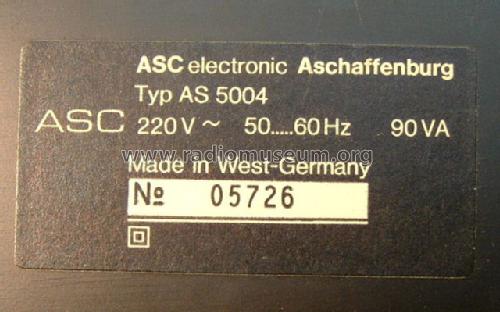 AS5004 Series AS5000; ASC; Hösbach und (ID = 183655) R-Player