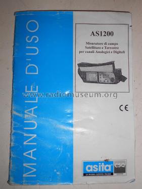 Misuratore di campo satellitare e terrestre per canali analogici e digitali AS 1200; Asita srl.; Faenza (ID = 2263959) Equipment