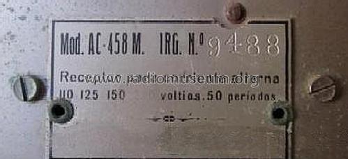 AC-458-M; Askar, Ascar; Irún (ID = 2443944) Radio