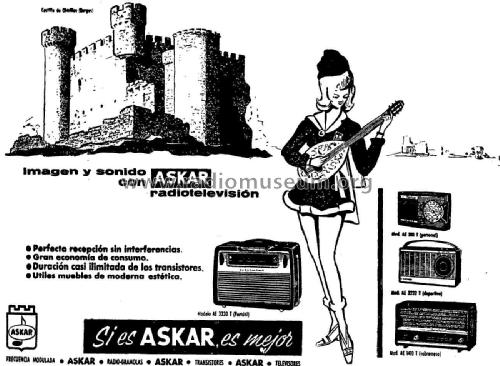 Portátil AE-3330-T; Askar, Ascar; Irún (ID = 2444070) Radio