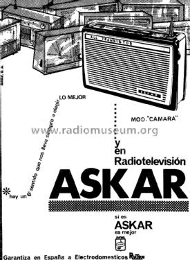 Cámara AE-3142-T; Askar, Ascar; Irún (ID = 2444055) Radio